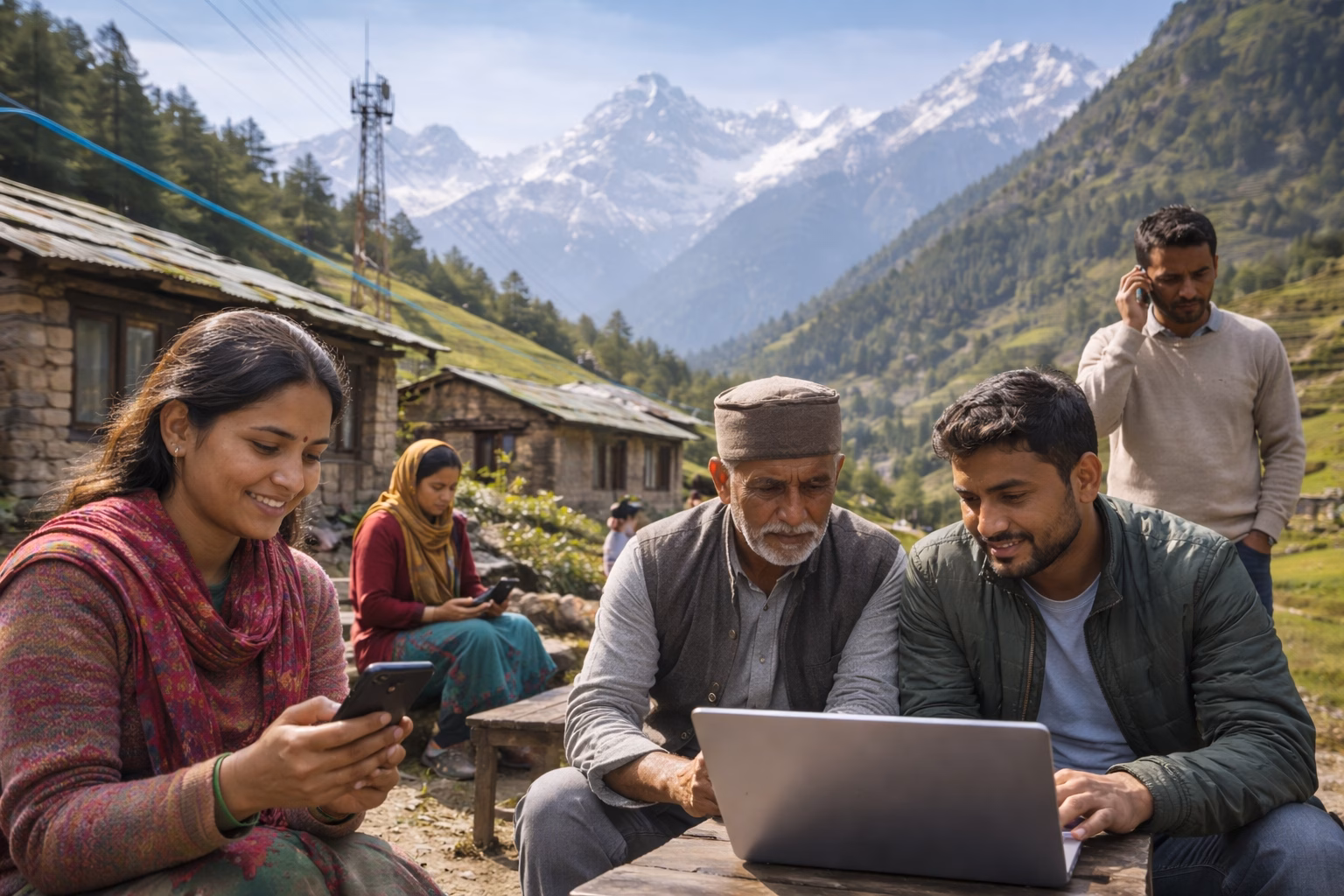 Himachal Pradesh, Internet Connectivity