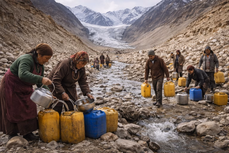 Ladakh Water Crisis