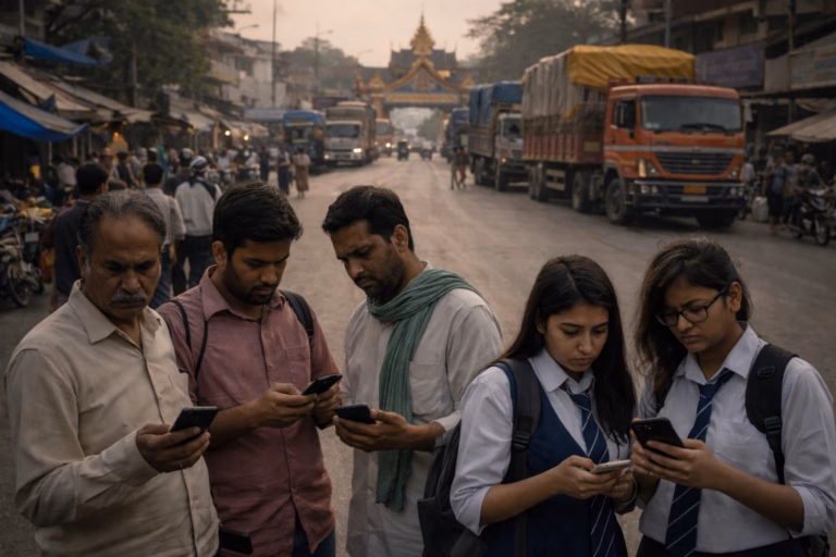 Myanmar Internet Shutdown Impact