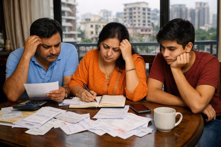 Middle Class Financial Pressure