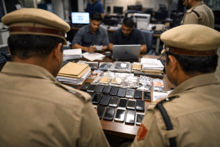 Traffic police blackmail