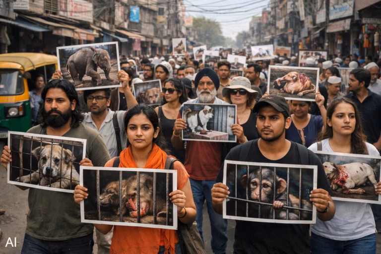 Animal Welfare Protest