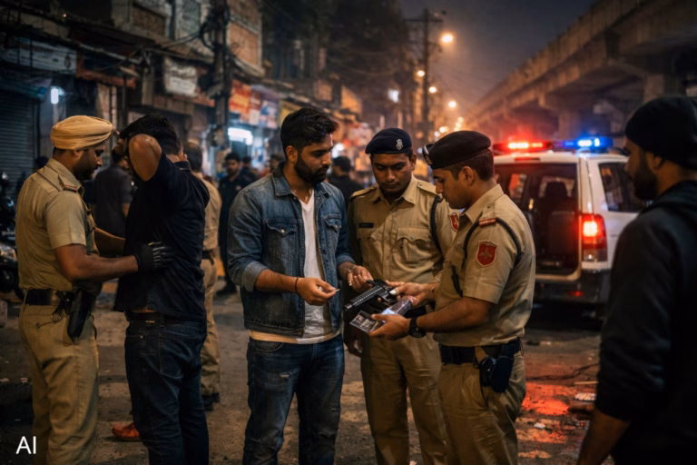 Delhi Crime Crackdown