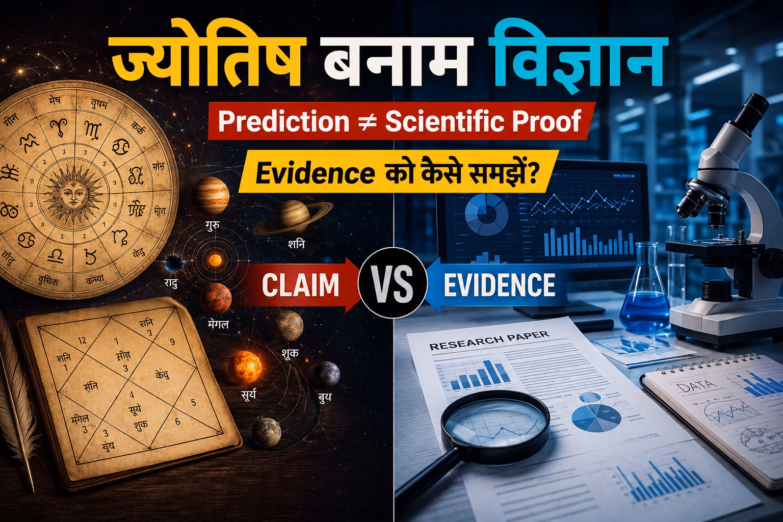 Astrology Versus Science - Claims and Evidence