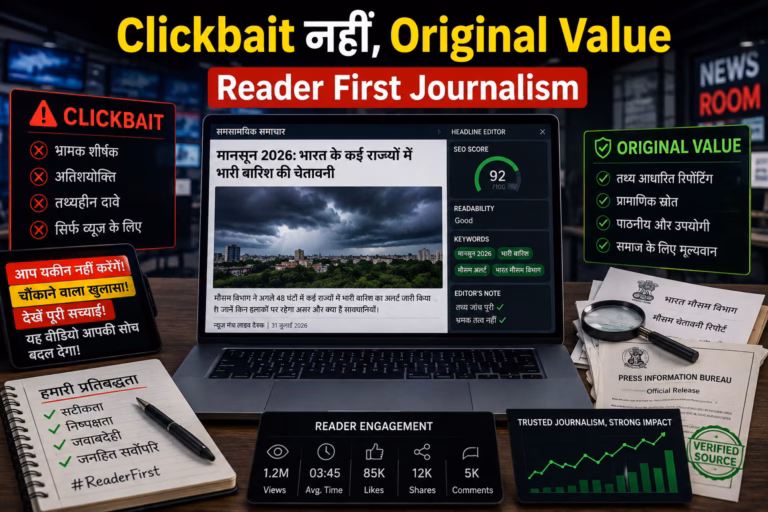 Clickbait नहीं, Original Value