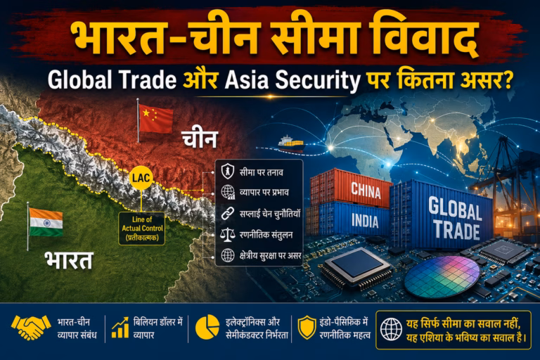 India-China Border Dispute - Trade and Security