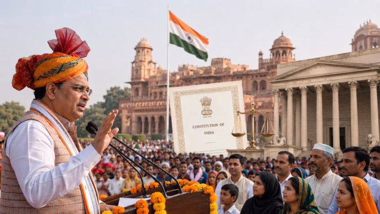 Indian Constitutional Rally at Heritage Palace