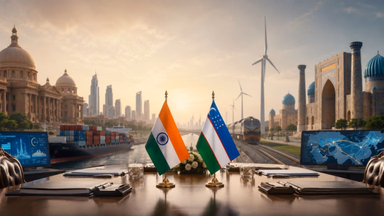 India–Uzbekistan Strategic Partnership Table