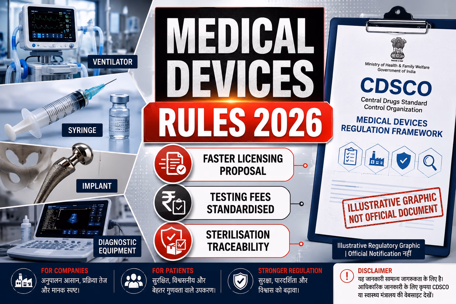 Medical Devices Rules 2026 Infographic