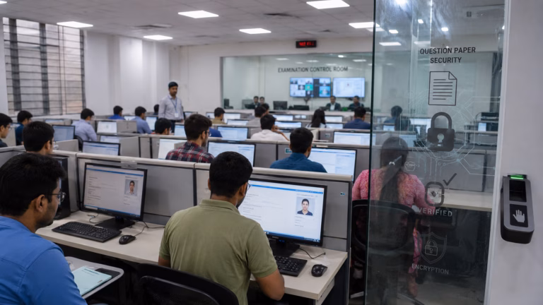 Modern Examination Control Room