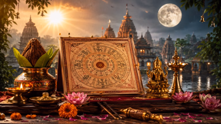 Mystical Temple Ritual Still Life