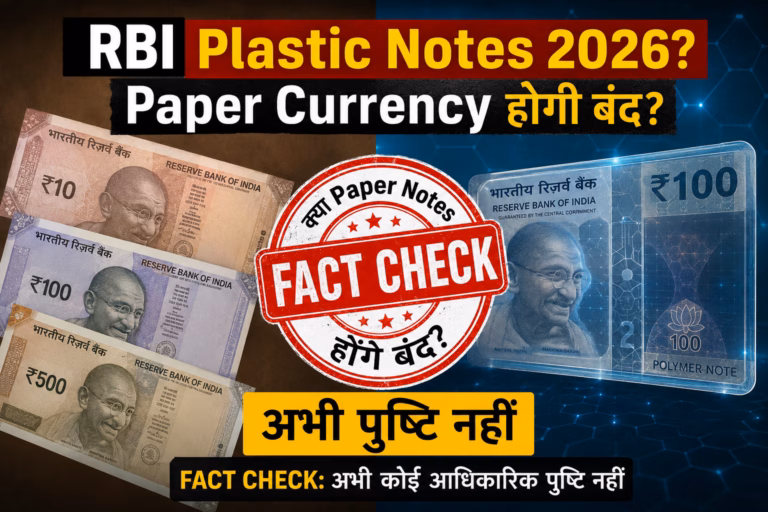 RBI Plastic Notes Fact Check