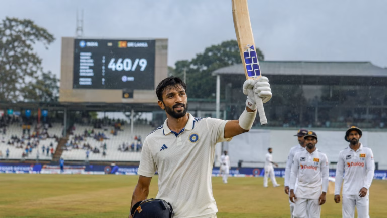 Rainy Cricket Scoreboard Celebration