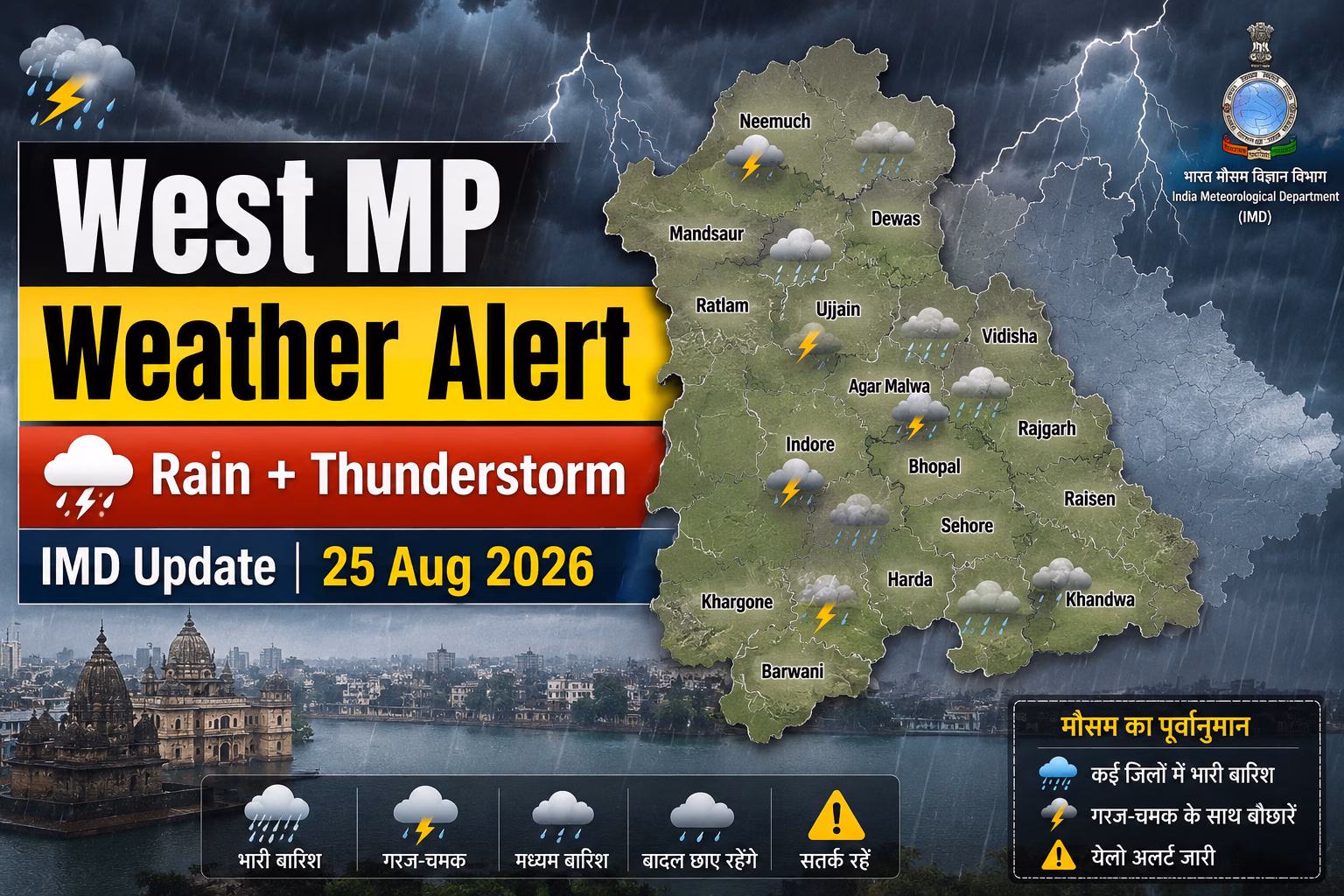 West MP Weather Alert - Storms Ahead