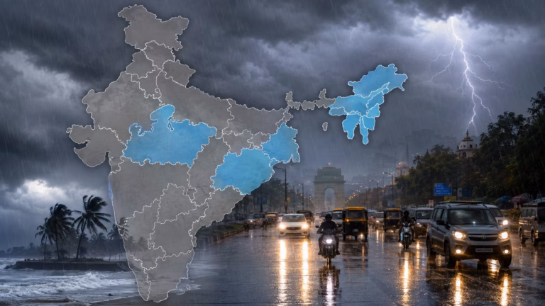 Monsoon Storm Over India