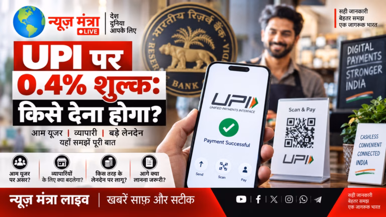 UPI शुल्क किसे देना होगा