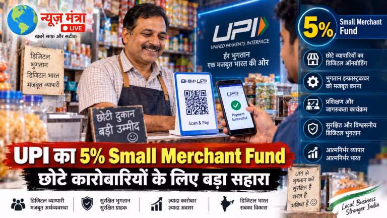 UPI’s 5% Fund Boosts Small Merchants