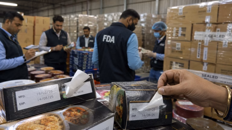 Warehouse Food Label Inspection