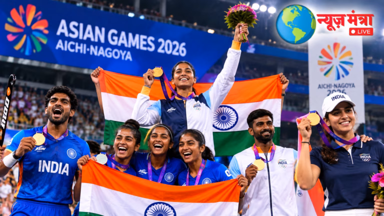 Indian Medal Winners Celebrate at Asian Games 2026