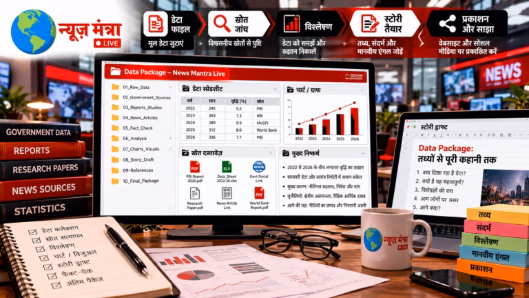 News Data Package Workflow