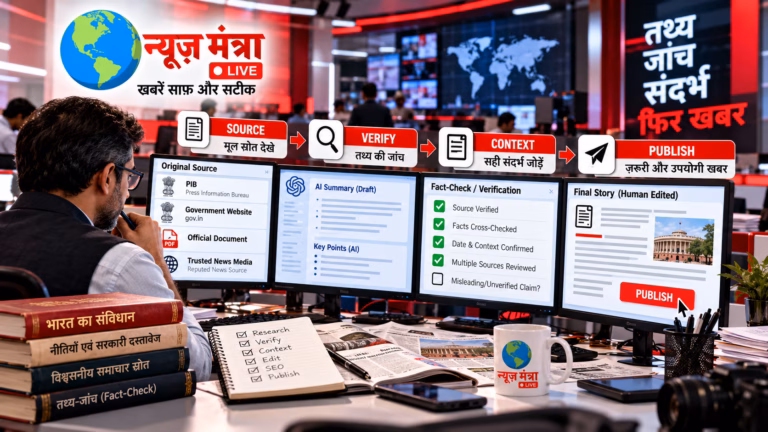 Newsroom Verification Workflow Live
